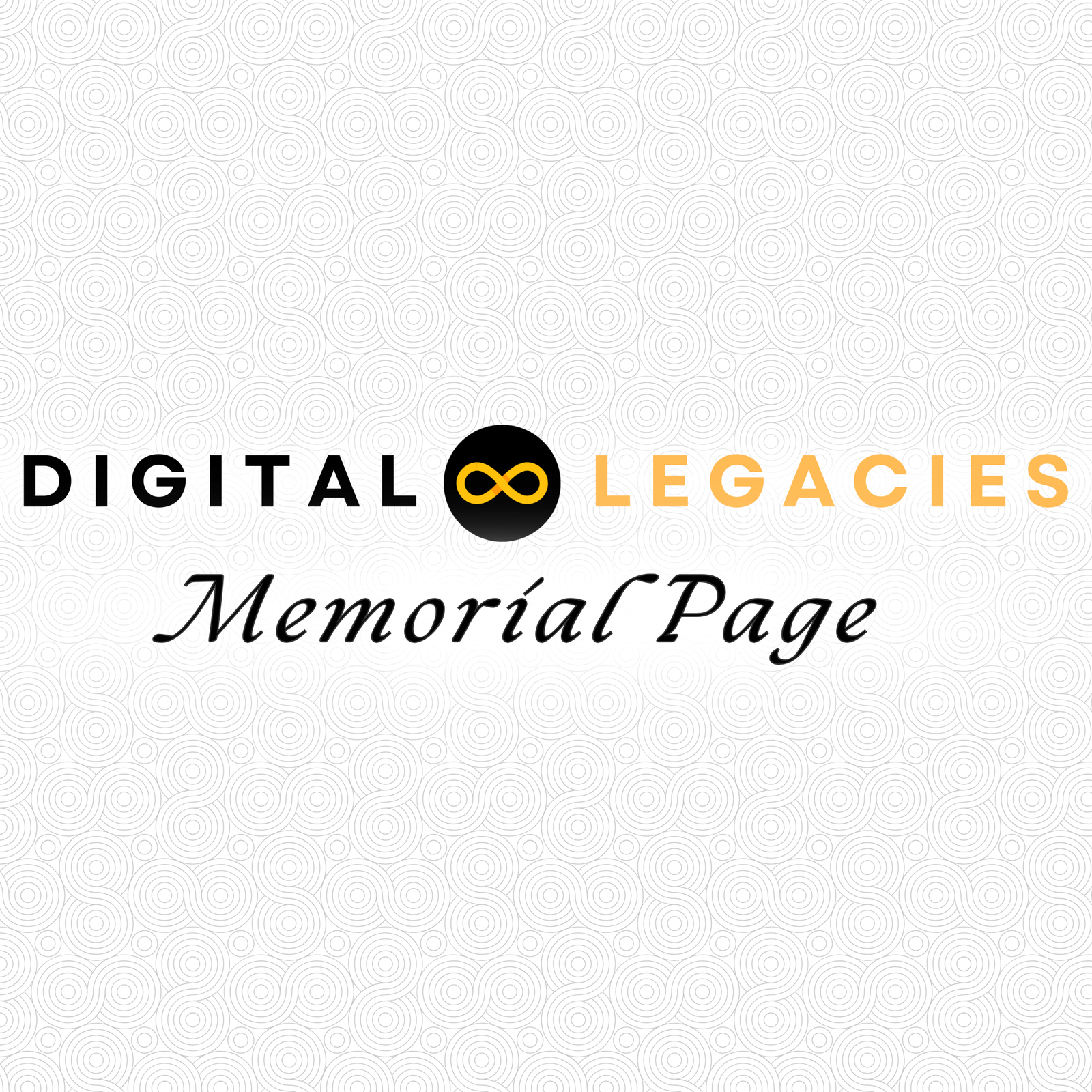 Digital Memorial Page